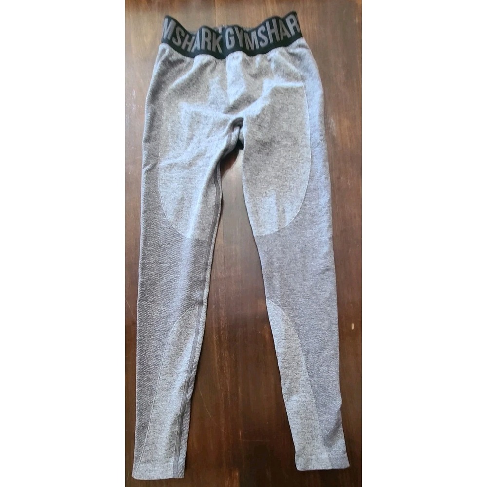 Gymshark Pants Mens Small Gray Compression Leggings Base Layer Stretch Athletic